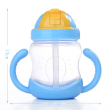 Baby Trinkbecher Babyflaschen Trainingsbecher Strohflasche mit Griff